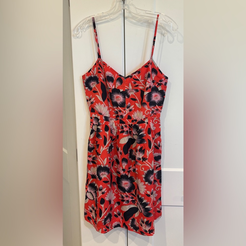 J. Crew Seaside Cami Floral Mini Dress. Size 6